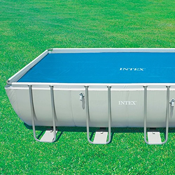 Intex Solar Cover Pool - Solarabdeckplane - 549 x 274 cm - Für Rectangular Frame Pool – Bild 4