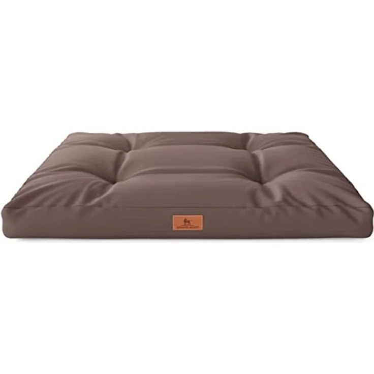 Knuffelwuff Hundekissen Gatsby aus Oxford-Gewebe 65x90cm Braun – Bild 2