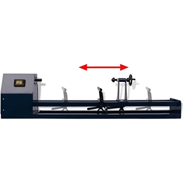 vidaXL Drechselbank 1000 mm 400 W – Bild 2