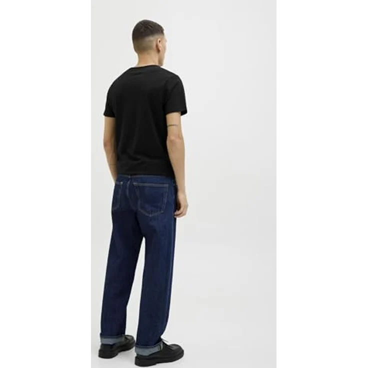Jack & Jones Basic Shirt, Herren, Schwarz, 2er Pack, atmungsaktiv und bequem – Bild 4