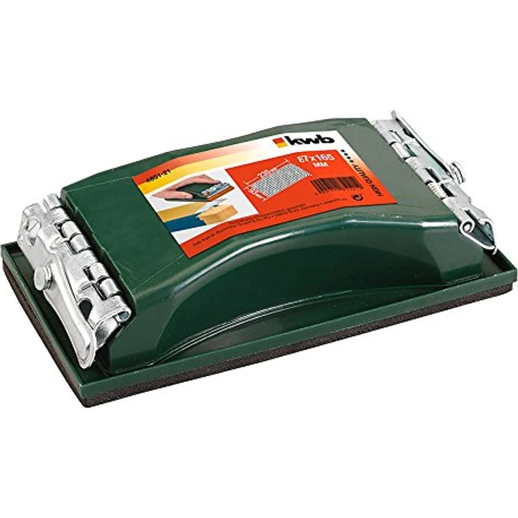 KWB Profi Handschleifer, mit Federklemmung - 485121 - Preisvergleich – Bild 2