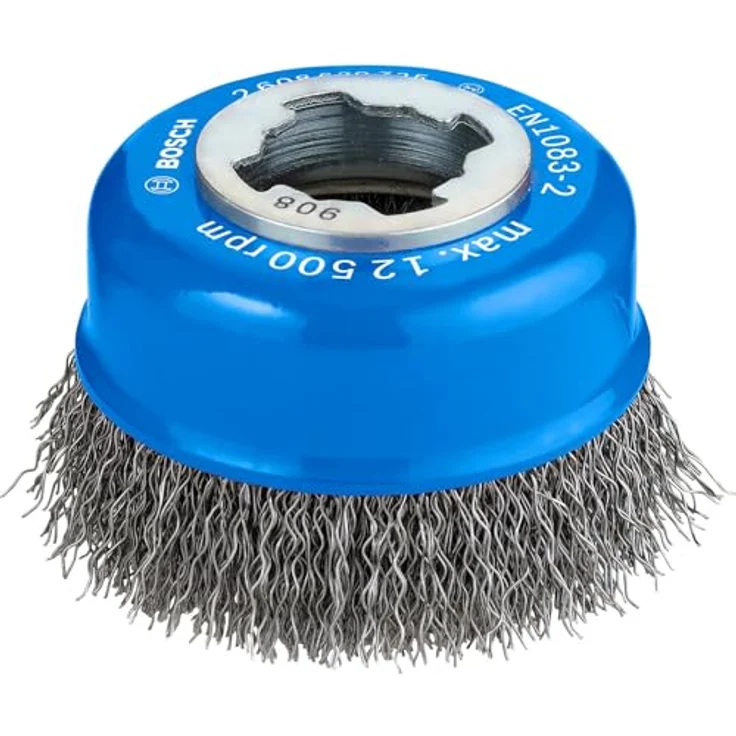 Bosch Professional gewellte Topfbürste Clean (für Metall, X-LOCK, Ø 75 mm, Drahtstärke 0,3 mm, für Ø125 mm) - Preisvergleich – Bild 2