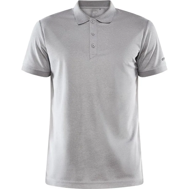 Craft Poloshirt Core Unify Polo Shirt, Recyclingpolyester, bequeme Passform, gesticktes Logo, blau