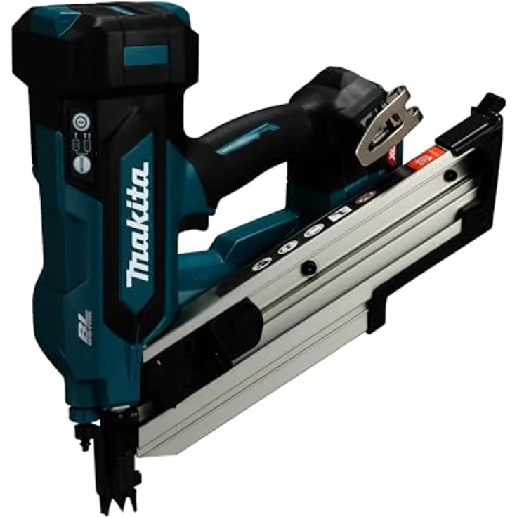 Makita 40V Akku-Streifennagler BN001GZ Solo, 50-90 mm Nagellängen, D-Kopf 30°-34°, XPT Schutztechnologie