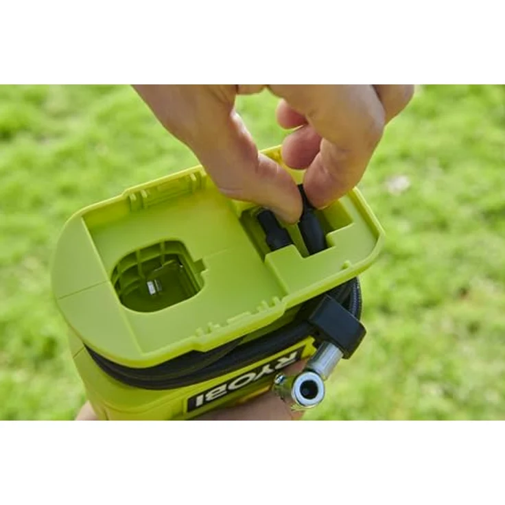 RYOBI 18 V ONE+ Akku-Mini-Kompressor RPI18-0, max. Druck 11 bar, inkl. Zubehör für flexible Anwendung – Bild 7