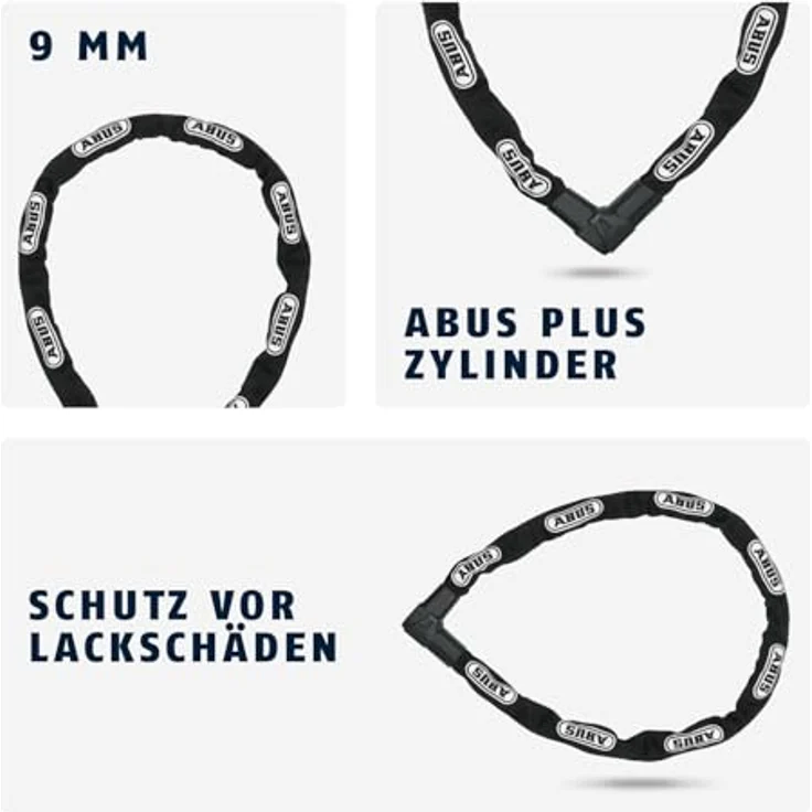 Kettenschloss Abus CityChain 1010 : 140 cm – Bild 5