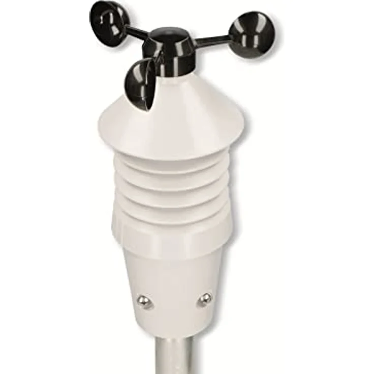 Alecto Wetterstation, Funk-Wetterstation mit 5.5'' Display, kabellosem Außensensor und animierter Wettervorhersage, Schwarz – Bild 7