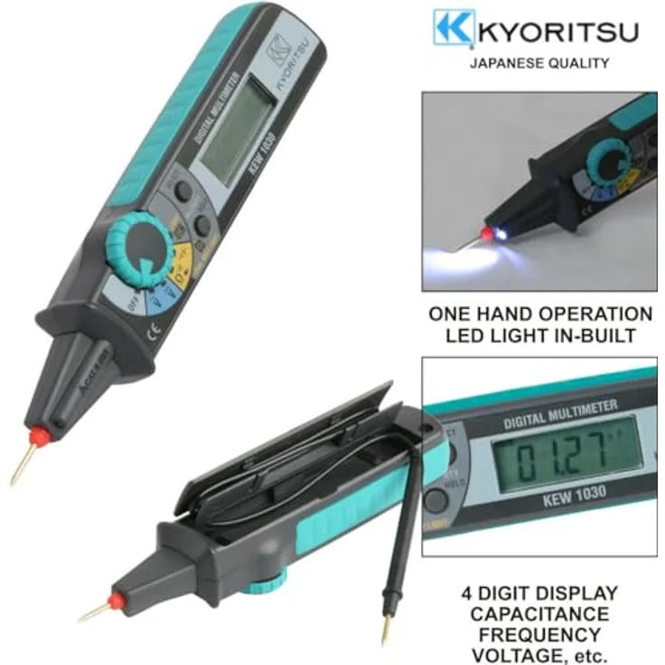 Kyoritsu KEW-1030 Hand-Multimeter CAT III 600V – Bild 2