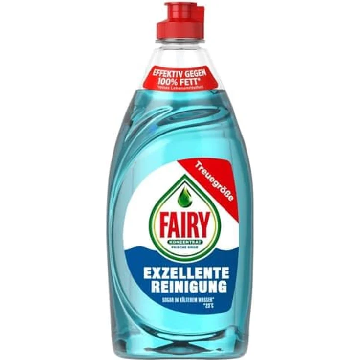 Fairy Frische Brise Geschirrspülmittel, ultra konzentriert für strahlend sauberes Geschirr, 520 ml – Bild 2