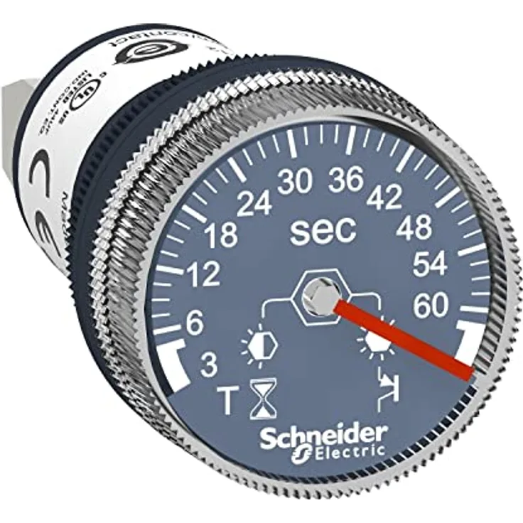 Schneider Electric Harmony XB5 Zeitrelais, Frontplattenmontage, 3 → 60s, 24V DC, einfaches Design