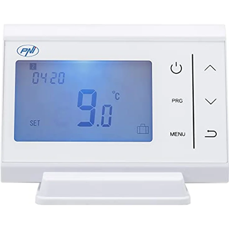 PNI CT60 Funkthermostat für Wärmekraftwerke, beleuchtetes Display, 3 Betriebsmodi, programmierbar, Kinderschutzfunktion – Bild 3