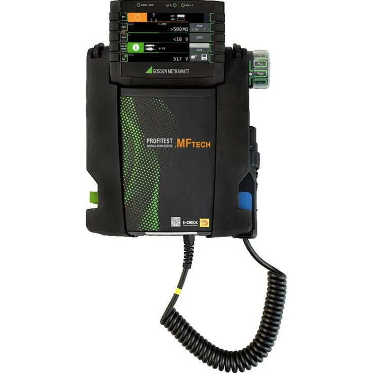 Gossen PROFITEST MF TECH, Multimeter Mess- und Prüfgerät zur Prüfung der Wirksamkeit, inkl. Software, optimales Speicherkonzept