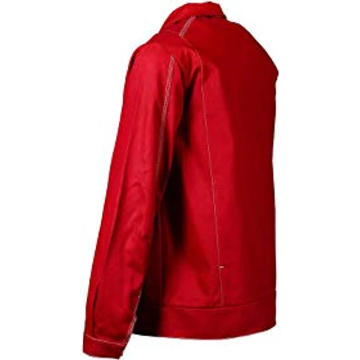 KÜBLER Workwear KÜBLER ORGANIQ Arbeitsjacke rot, Größe 102, Herren-Arbeitsjacke aus Baumwolle, bequeme Arbeitsjacke – Bild 4