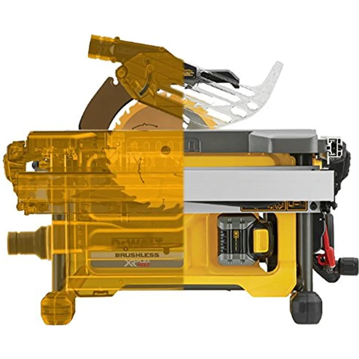 DeWALT Akku-Tischkreissäge, 54 V, Flexvolt, Ohne Ladegerät, 1 Stück, DCS7485N-XJ – Bild 3