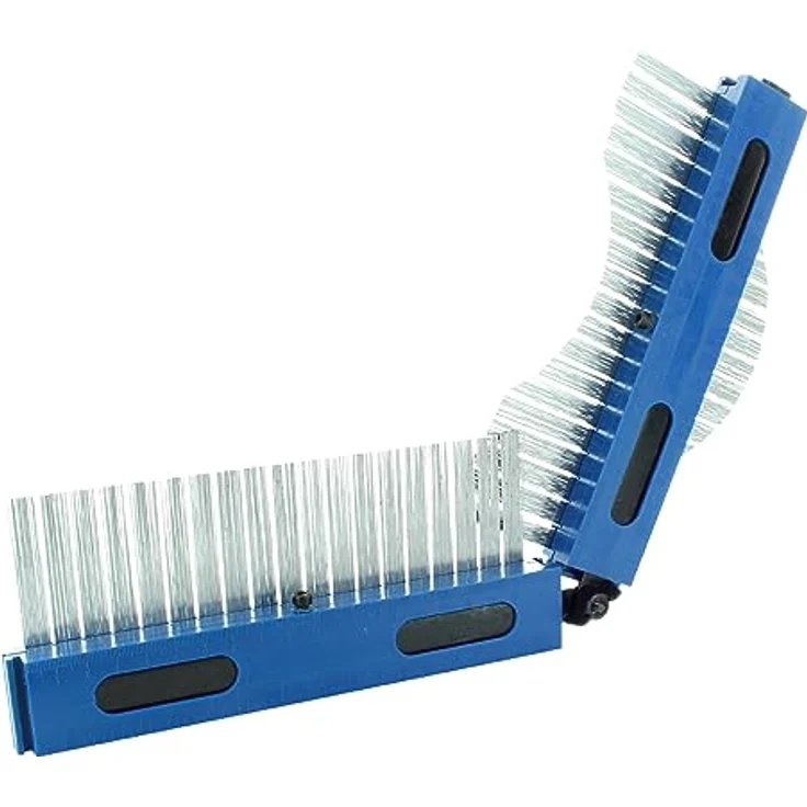 hedue® Profilschablone PS1, Konturenlehre mit Verbindungsgelenk im 2er Set (2 x 20 cm), Laminat Werkzeug, Schablone für Fliesen – Bild 1