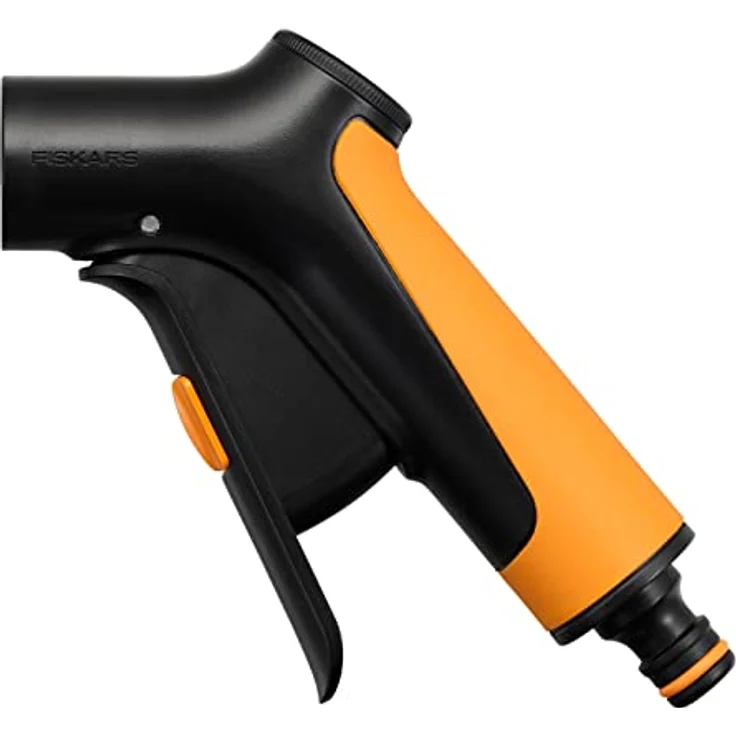 Fiskars Gartenbrause Giessstab mit 2 Funktionen, schwenkbarer SoftGrip-Düsenkopf und Durchflusskontrolle mit Frontreg, ergonomisch und leicht – Bild 4