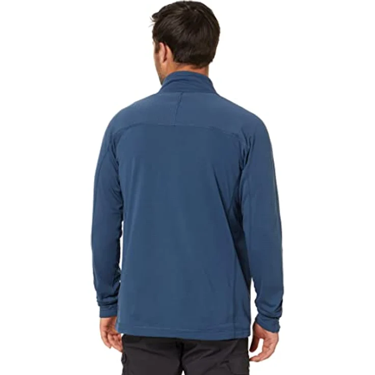 Fjällräven Abisko Lite Fleece Blau L Mann - Leicht, atmungsaktiv, aus recyceltem Polyester – Bild 3