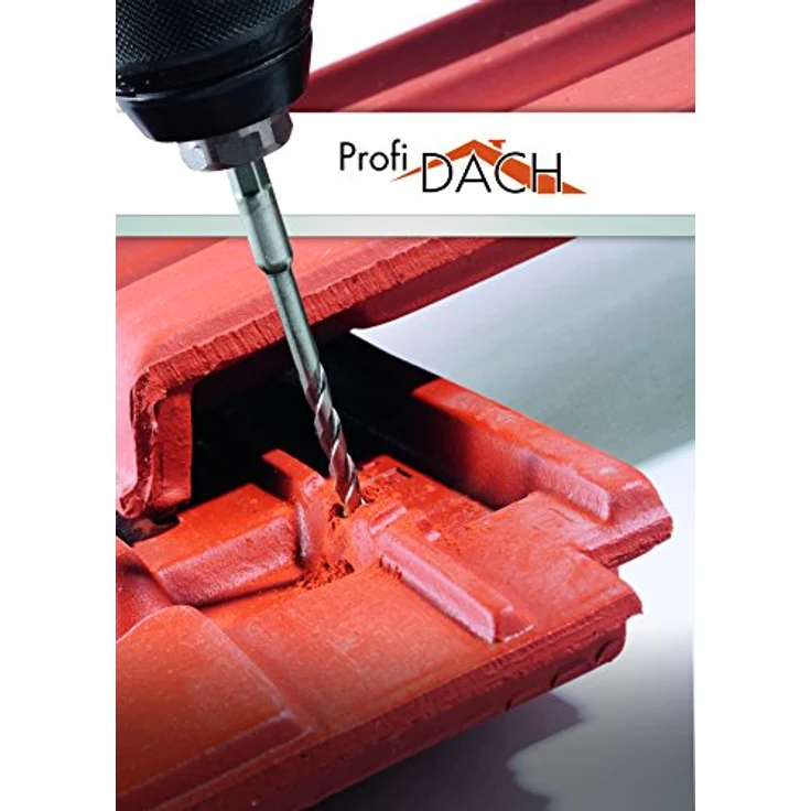 alpen 25200400100 Hartmetall-Dachziegelbohrer Profi Dach, ¼“ Sechskant-Schaft, ? 4 mm, L1 100 mm, L2 39 mm, 4.0 mm - Preisvergleich – Bild 6