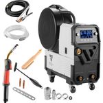 STAHLWERK Schutzgasschweißgerät MIG MAG 270 Digital IGBT, 4-in-1 Schutzgas-Schweißgerät, Inverter mit 270 A, Spot-Funktion, 40 - 270 A, blau