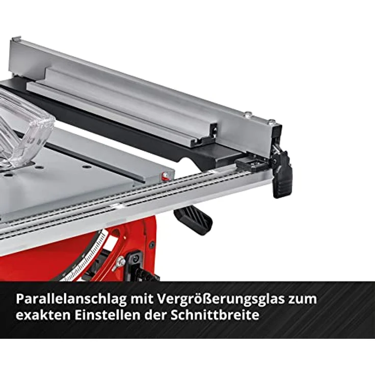 Einhell Akku-Tischkreissäge TE-TS 36-210 Li-Solo Power X-Change PXC (36 V, Li-Ion, 210 x 30 mm Sägeblatt, 3800 (1-min), Tischverbreiterung rechts, inkl. Winkelanschlag, ohne Akku und Ladegerät) – Bild 6
