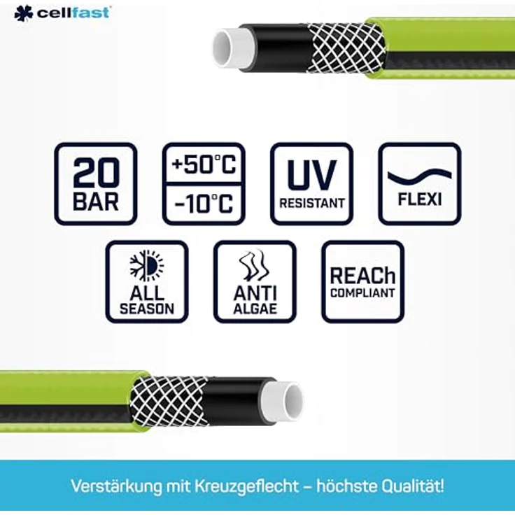 Cellfast C. SCHLAUCH QUATTRO 1-250m C10-063 – Bild 3