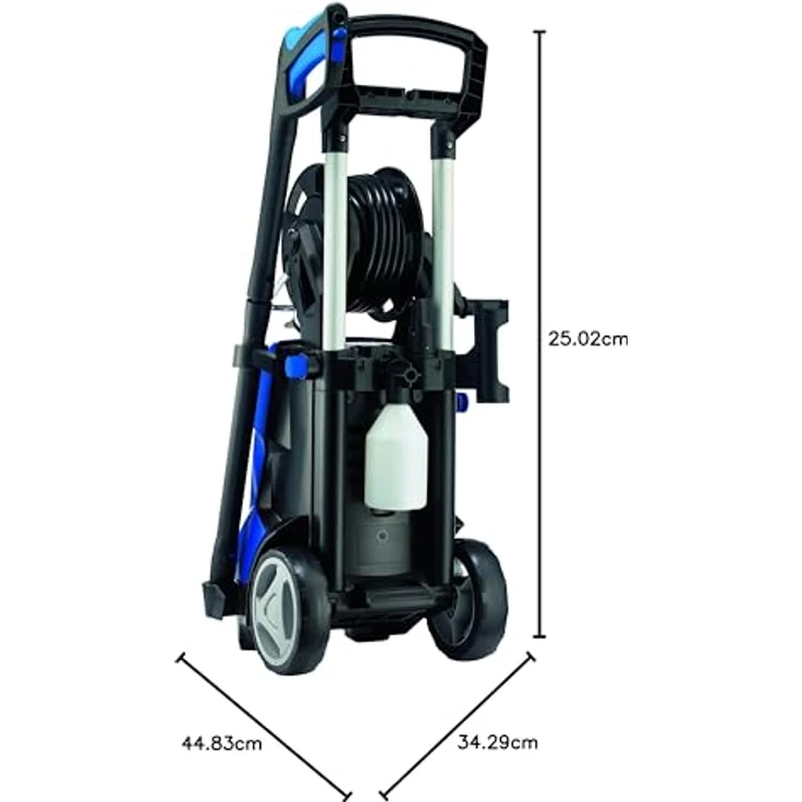 Nilfisk E 145 bar Hochdruckreiniger mit Induktionsmotor inkl. Patio Cleaner Flächenreiniger und rotierende Bürste – Bild 10