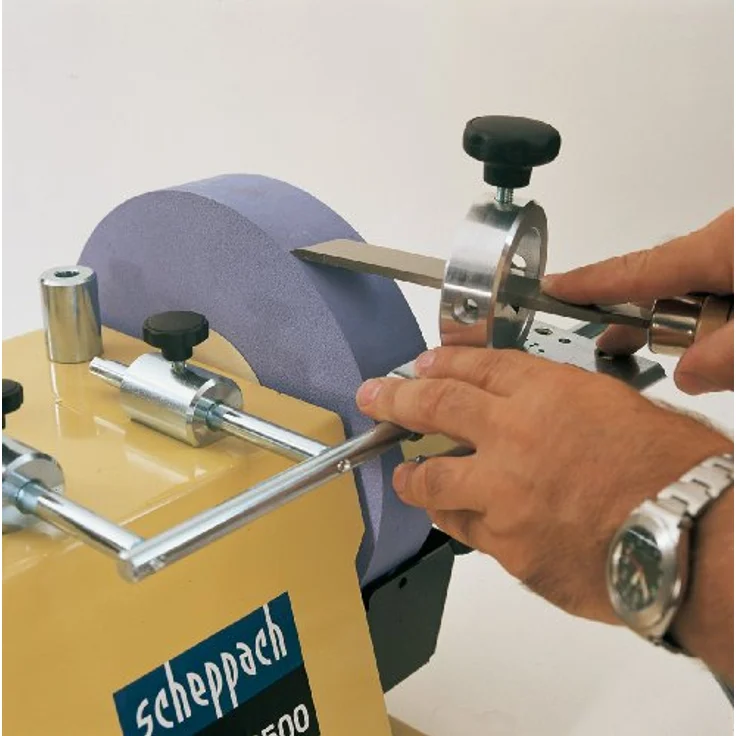 Scheppach Vorrichtung 55 für TIGER 2000S/TIGER 25, Zubehör zum Schleifen schräger Schneiden – Bild 3