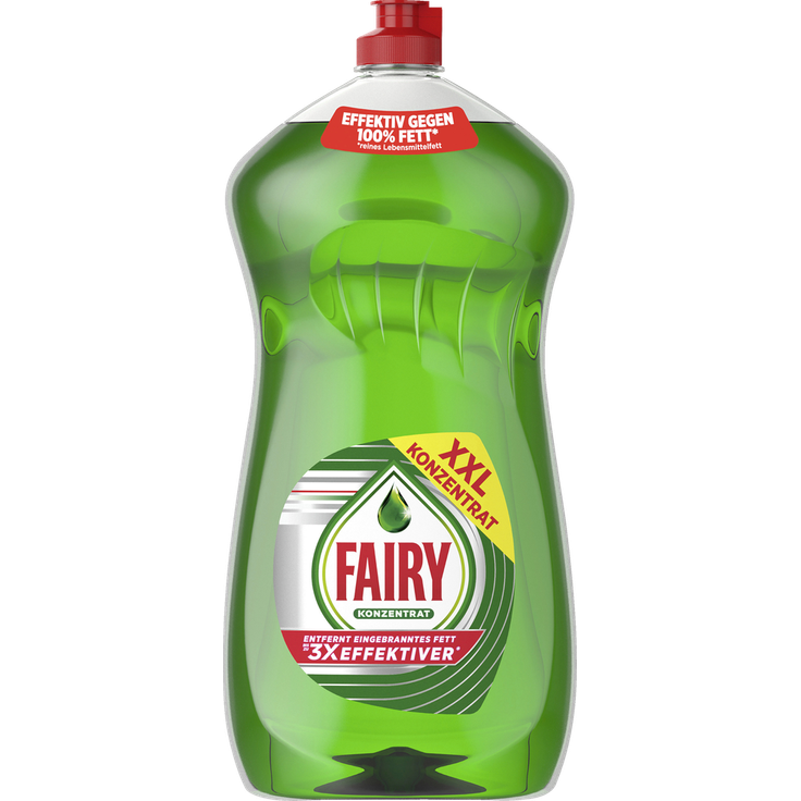 Fairy Handspülmittel Konzentrat Original XXL, ultra konzentriert mit extra langanhaltendem Schaum und hoher Fettlösekraft