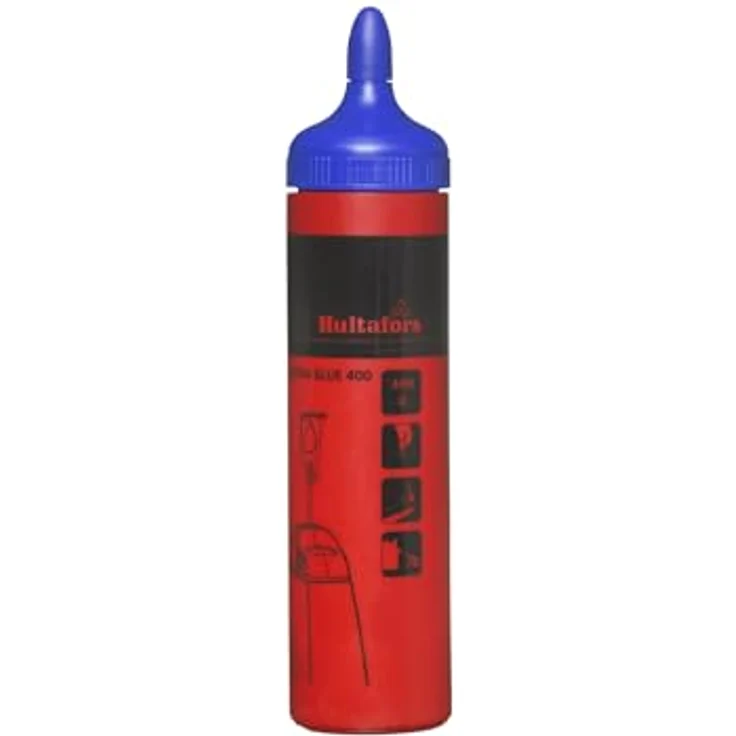 Hultafors Schlagschnurkreide Ultrablau 400g, wasser- und windresistent, präzise und langlebige Linien – Bild 1