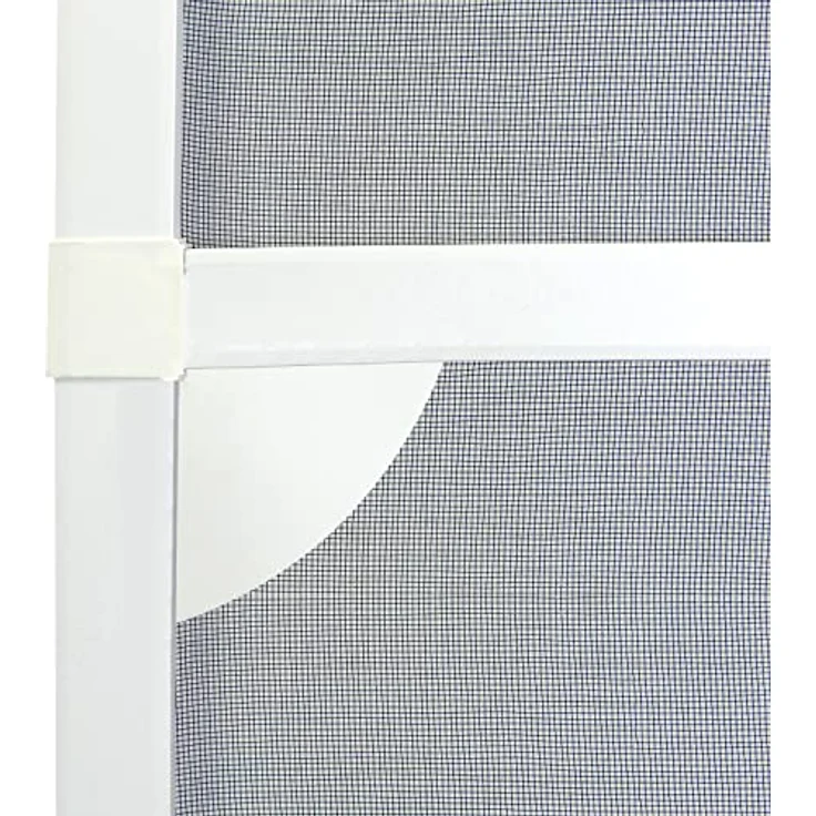 APANA Insektenschutz Schiebetür mit Aluminiumrahmen, Mückenschutz Tür 120 x 240 cm, weiß, langlebig und pflegeleicht – Bild 4