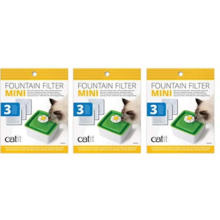 Catit 2.0 Mini-Filter, 3 Packungen mit je 3 Filtern