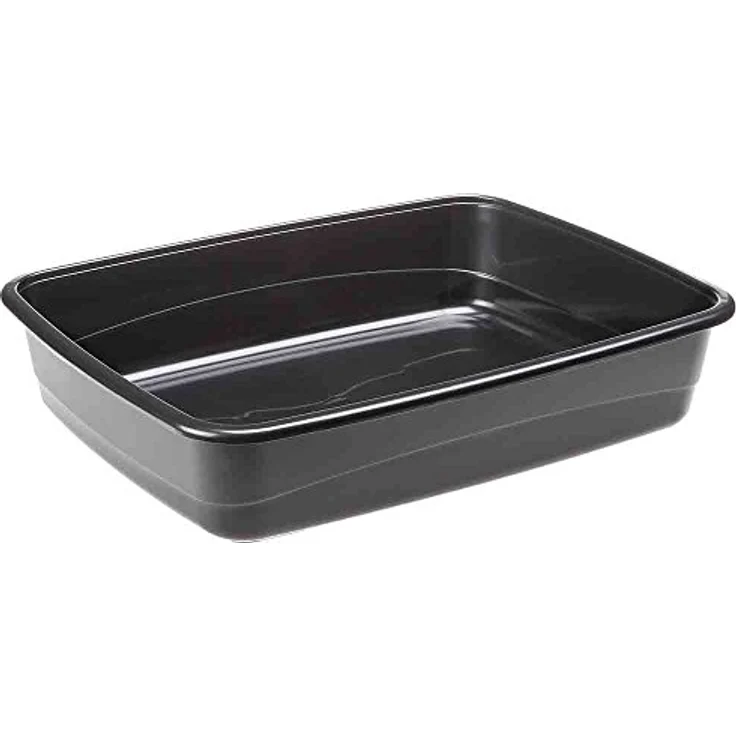 Ferplast Nip 30 Katzentoilette schwarz 64,5 x 49,5 x 14,5 cm