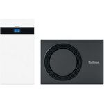 Buderus Logaplus Wärmepumpe WLW176i-4 AR TP70, effiziente Heiz- und Kühlfunktion mit 70 l Pufferspeicher, smart-grid-fähig, inkl. Inneneinheit WLW176i-12 TP70 und Außeneinheit WLW-4 MB AR