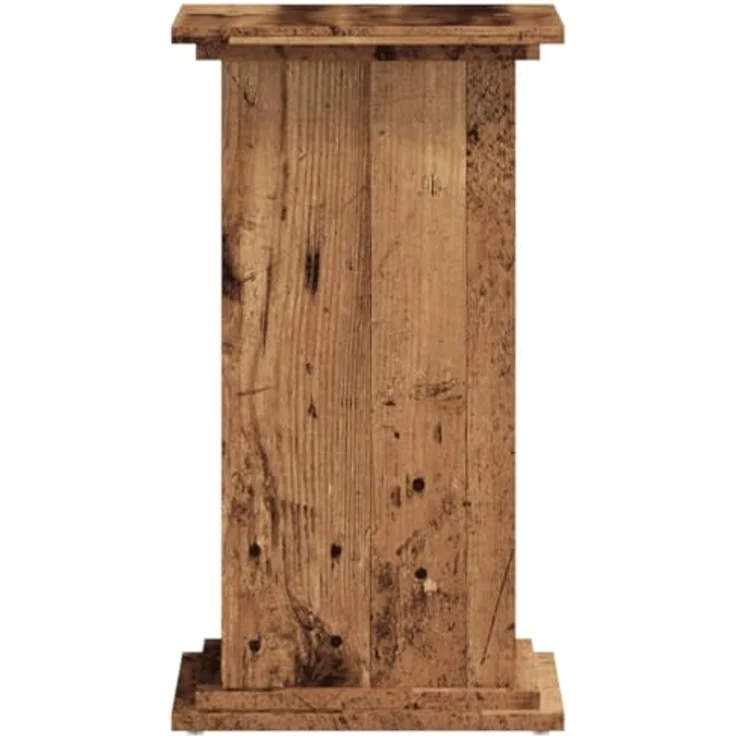 vidaXL Blumenständer Pflanzenständer Altholz-Optik 33x33x60 cm Holzwerkstoff (1 St) – Bild 5