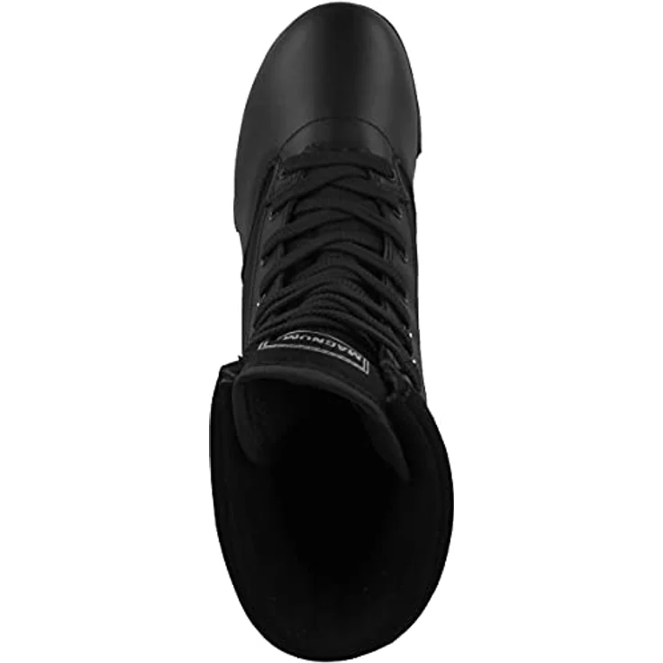 Hi-Tec Magnum Classic M800892, Sicherheitsschuhe aus Leder mit atmungsaktivem Mesh, schwarz, Gr. 47 – Bild 2