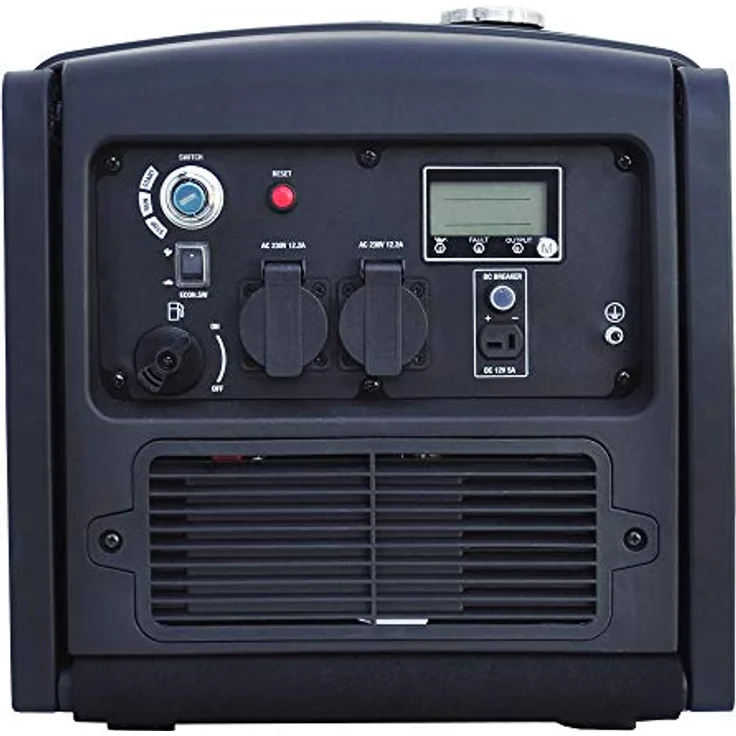 HYUNDAI Inverter-Generator HY3200SEi D (Inverter Stromerzeuger, tragbarer Benzin Generator mit 3.2 kW Maximalleistung, Notstromaggregat, Stromaggregat) – Bild 2