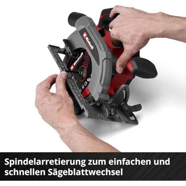 Einhell Akku-Handkreissäge TP-CS 18/165 Li BL - Solo, bürstenloser Motor, 165 mm Sägeblatt, elektrisch gebremst, inkl. LED-Licht, ohne Akku und Ladegerät – Bild 9