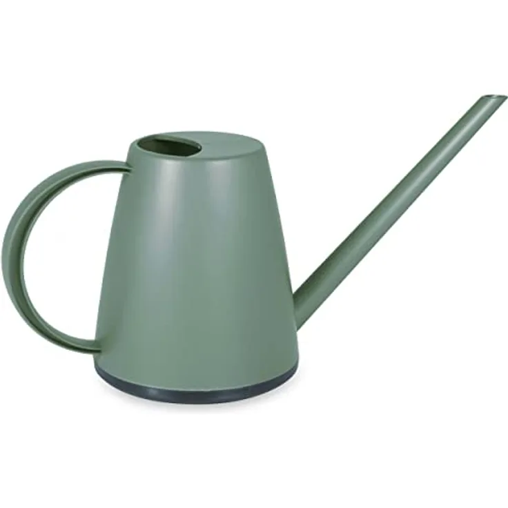 MESTO Gießkanne (Blumen-Gießkanne / Kunststoff-Gießkanne, Fassungsvermögen 1 L, Farbe grün) 3181DF