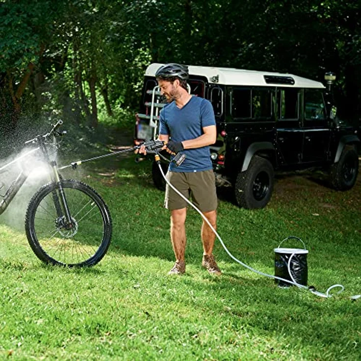 Worx wa4015 Hydro Shot faltbar, für Wasser-Zubehör Schwarz Hochdruckreiniger – Bild 3