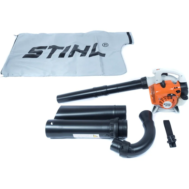 STIHL Häcksler AKKU SAUGHÄCKSLER SHA 56 SET AK 20 + AL 101, 36V, 2-in-1-Gerät, Metall Häckselstern, ergonomischer Handgriff, 50 l Behälter, blau - Preisvergleich – Bild 1