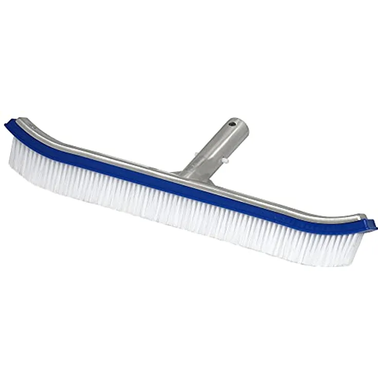 Zelsius Poolbürste mit abgerundeten Ecken | 44 x 3 x 5 cm | Pool Bodenreiniger für Teleskopstange | Bodenreiniger, Wandbürste, Reinigungsbürste zur Poolreinigung - Preisvergleich