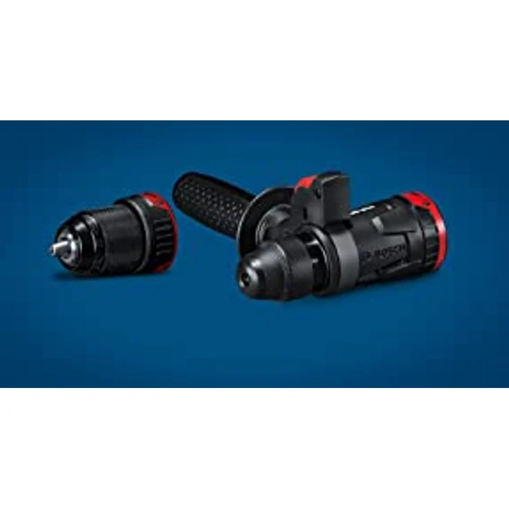 Bosch Professional 18V System Akku-Schrauber GSR 18V-90 FC (FlexiClick System, hartes Drehmoment von 64 Nm, bürstenloser Motor, 2 Gänge, inkl. 1x GFA 18-M, 1x GFA 18-H, in L-BOXX) – Bild 3