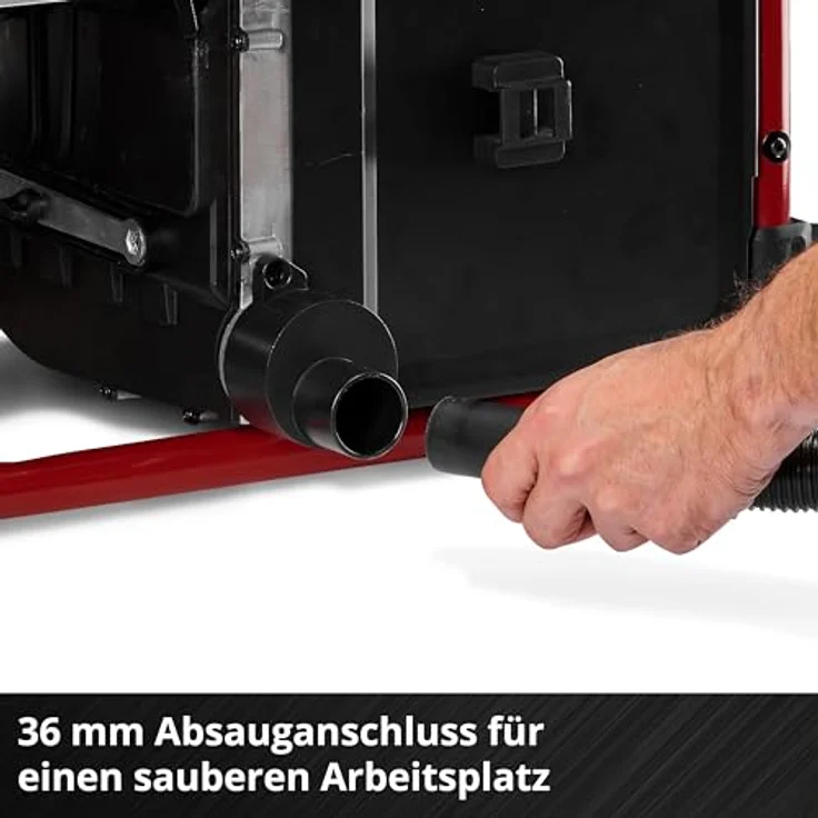 Einhell Akku-Tischkreissäge TE-TS 36/10 T Li-Solo, leistungsstark mit stufenloser Höhenverstellung und Neigung bis 45°, Aluminiumtisch, ohne Akku und Ladegerät – Bild 6