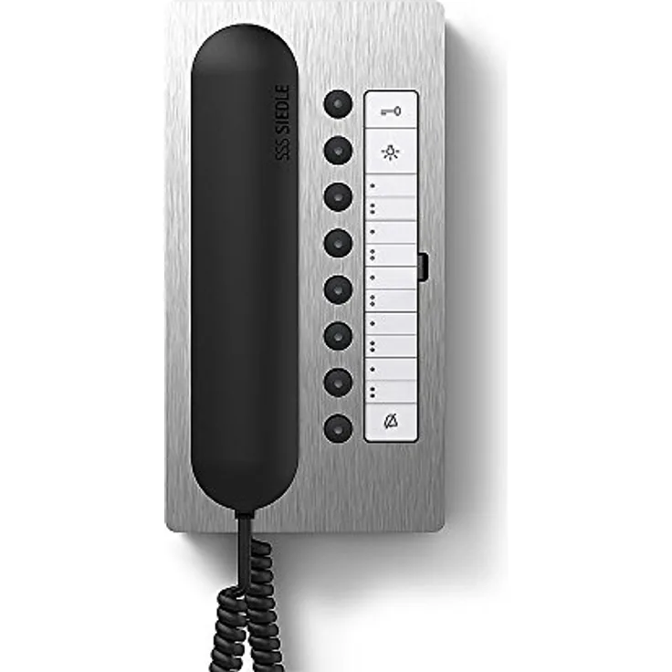 Siedle BTC 850-02 I-O Türsprechanlage Breitband Schwarz