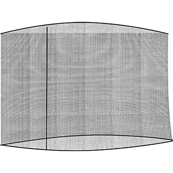 MALATEC Moskitonetz Insektenschutz für Regenschirm, Schwarz, 300 x 260 cm, Spar-Set, 1 St. – Bild 8