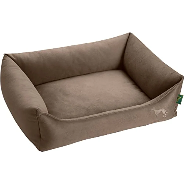 HUNTER Orthopädisches Hundesofa Merida Farbe Taupe, Größe L – Bild 1
