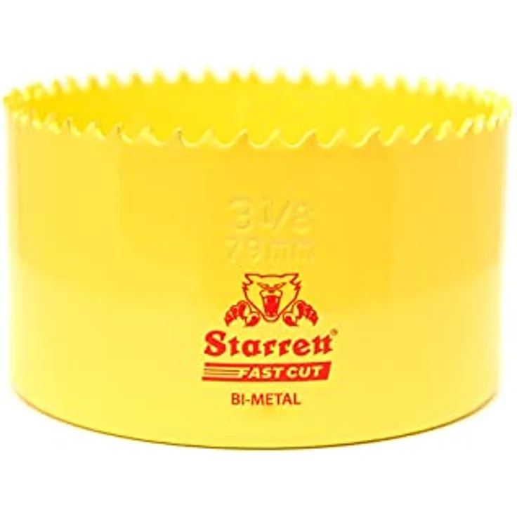 Starrett FCH0318 Bi-Metall Schnellschnitt-Lochsäge, 79 mm