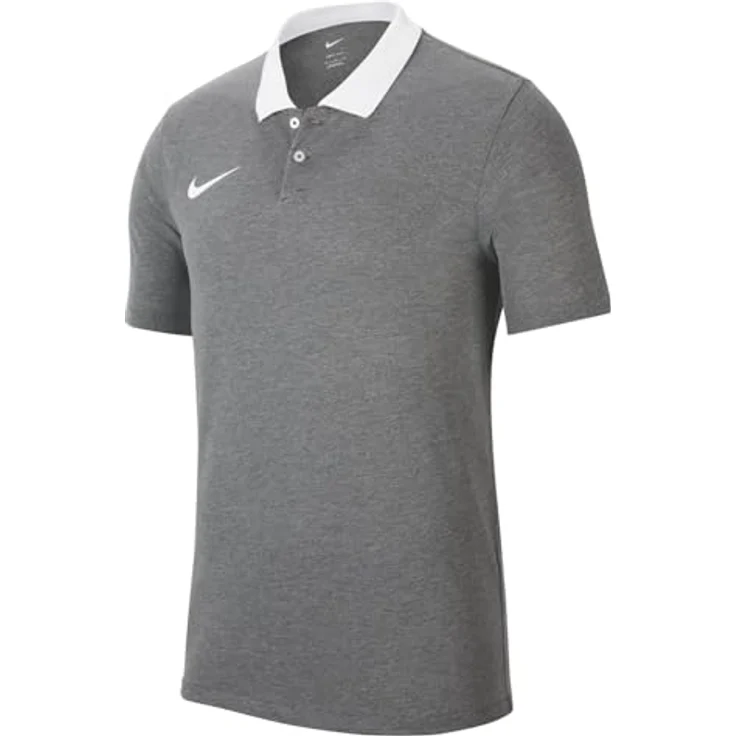 Nike Poloshirt Polo Club TEAM 20, grau/weiß, mit Dri-FIT-Technologie – Bild 4
