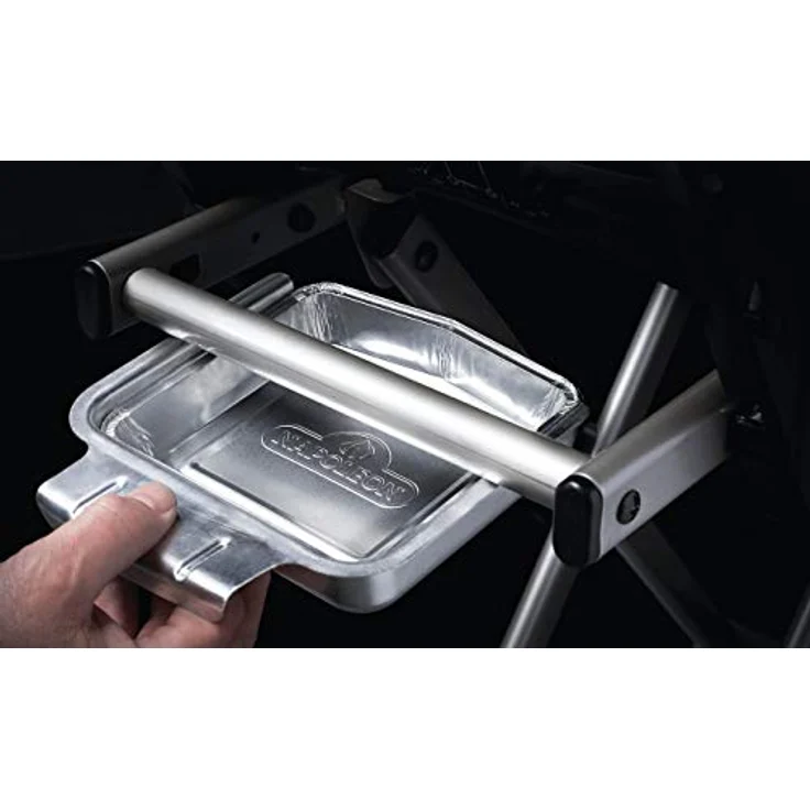 Napoleon Alutropfschalen aus Aluminium ca. 16 x 16,5 cm 5er Set für Travel Q-Serie 62006 – Bild 3