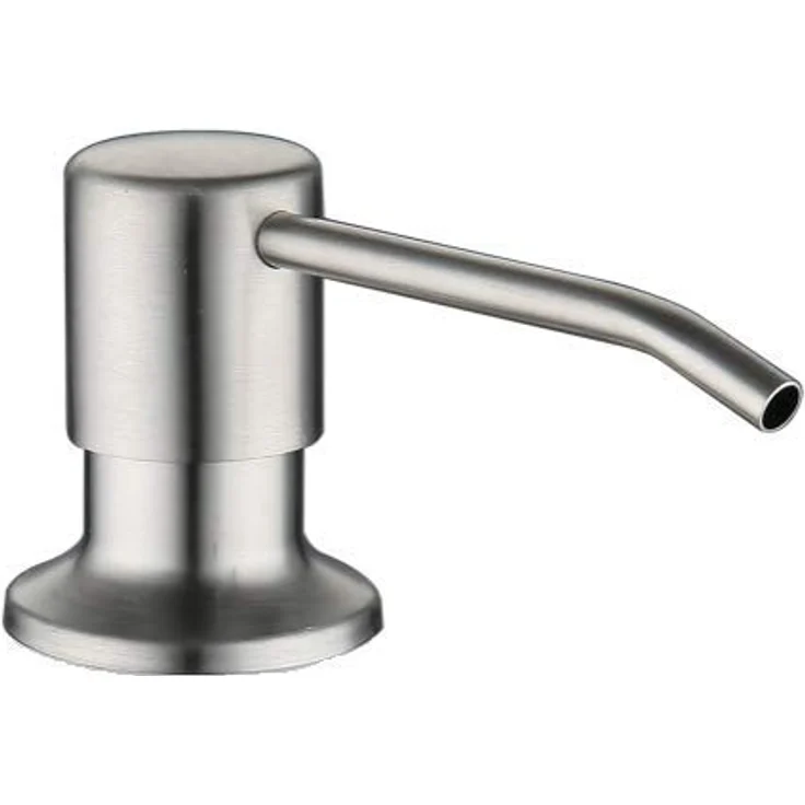 VBChome Spülbecken mit Armatur 77 x 44 cm Grau Granit Einzelbecken reversibel + Siphon und Spülmittelspender – Bild 3